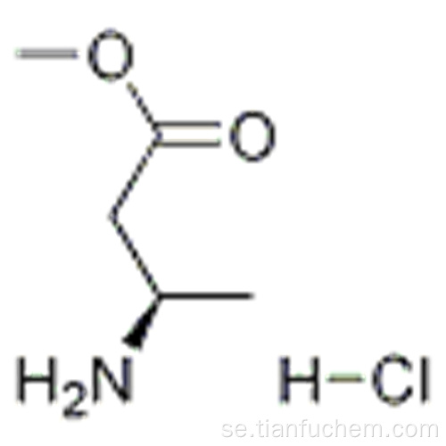 Butansyra, 3-amino, metylester, hydroklorid, (57190663, R) - CAS 139243-54-2